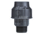 Male Threaded Adaptor - Poly Compression Fittings