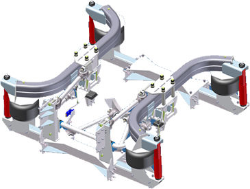 Rear Air Suspension System - "Cow Horn Style" 