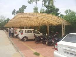 FRP Parking Shed 