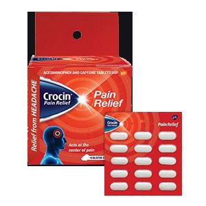 Pain Killer Tablet (Crocin)