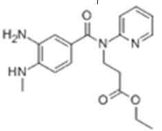 Dabigatran Intermediate - 3-[(3-Amino-4-Methylamino-Benzoyl)-Pyridin-2-Yl-Amino]-Propionic Acid Ethyl Ester, High Purity Pharmaceutical Compound