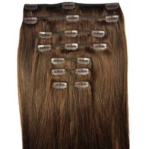 Clip On Hair Extensions - 8-32 Inches, Loose Curly Hair 9A Grade | Lightweight, Soft Texture, Natural Appearance