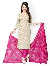 Ladies Fancy Suit - Cotton Blend, Various Sizes and Colors Available | Exquisitely Designed for Elegant Occasions