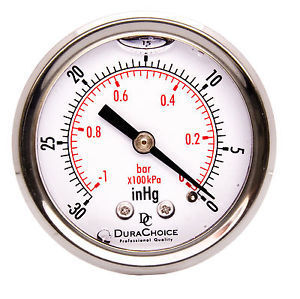 Vacuum Pressure Indicator