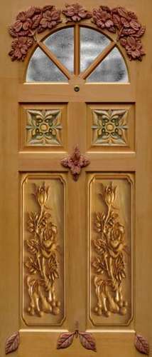 Membrane Decorative 3D Carving Door Skin