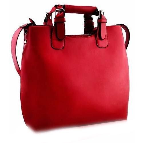 Ladies Red Leather Bag