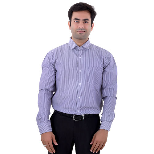 Grey Mens Formal Shirts