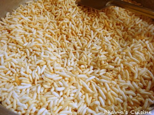  स्वादिष्ट मुरमुरा - फूला हुआ चावल