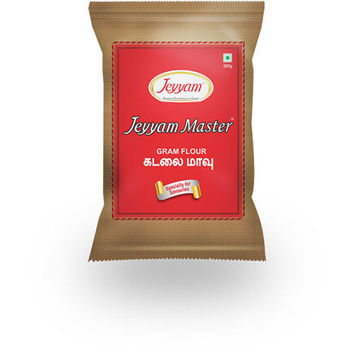 Jeyyam Gram Flour - Finely Processed, Quality Packed for Rich Taste - Ideal for Curries, Gravies, Sweets, and Savouries