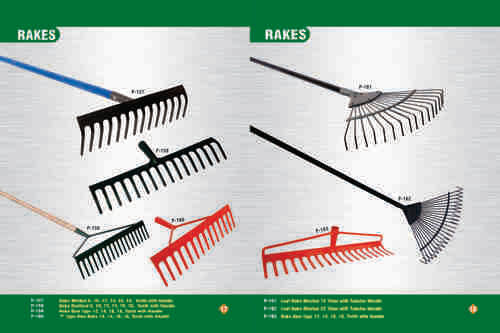 Robust Garden Rakes