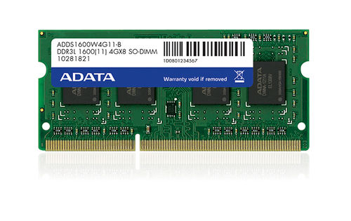 Adata 8GB DDR3L 1600 204 Pin SO-DIMM Laptop Memory