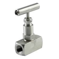 SS Needle Valve - Stainless Steel, Precise Flow Control Mechanism, High Durability