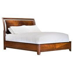 Wooden Bed - Premium Quality Hardwood, Contemporary Design, Durable Structure