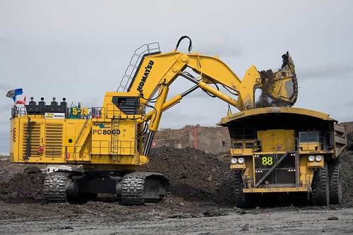 Komatsu Hydraulic Excavator Pc8000