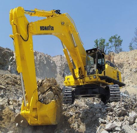 Komatsu PC850-8R1 Backhoe - 487 HP Engine Power, 8.04 m Boom Length, 3.6 m Stick Length, 3.4-4.5 cu.m Bucket Capacity | High Performance, Longer Service Life