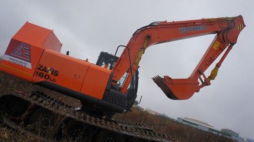 Swamp Crawler Excavator 