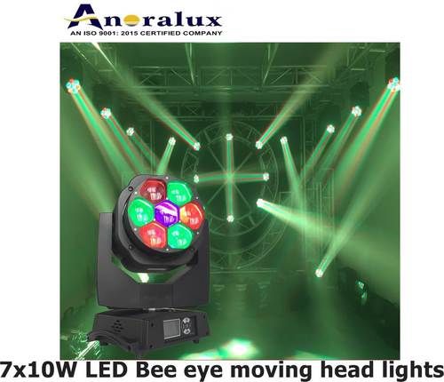 7 10W LED Bee Eye Moving Head Lights