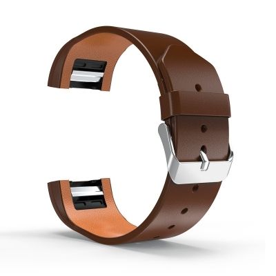 Genuine Leather Replacement Bracelet Strap Band for Fitbit Charge 2