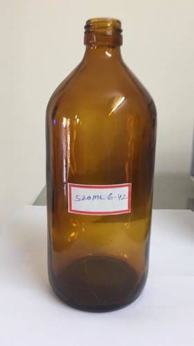 520 ml G-42 Amber Glass Bottle