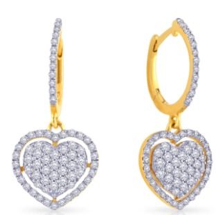 Mine Diamond Earring E58228