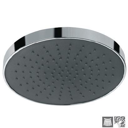 Overhead Shower 190mm Round Shape Single Flow