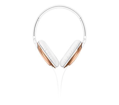 Headphones With Mic - 32mm Drivers | Ultra Slim Design, Over-Ear Comfort, Soft Ear Cushions, Compact Folding