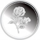 Rose Flower 999 Silver Coin 10 Gram