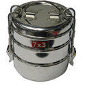Stainless Steel Clip Tiffin