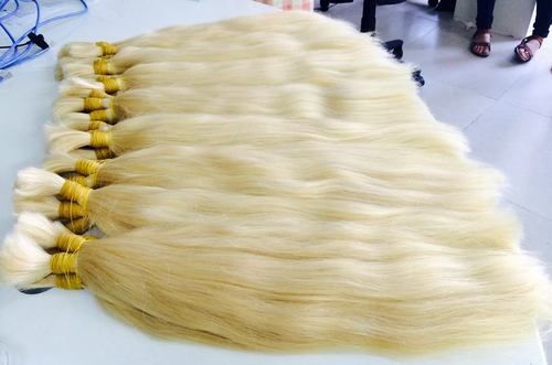 Blonde Hair Extensions Length: 18 Inch (In)