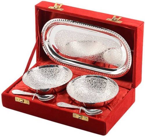 Silver Bowl Set