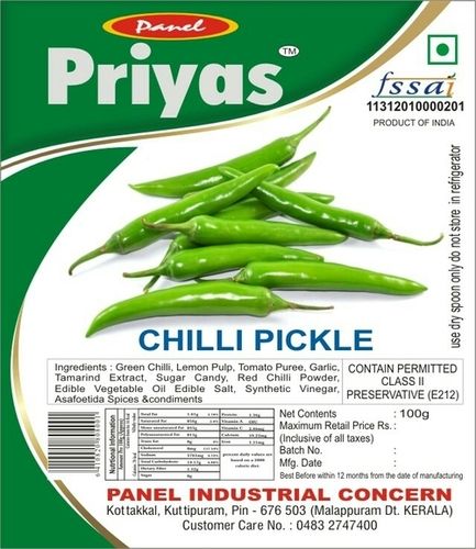 Chilli Pickles