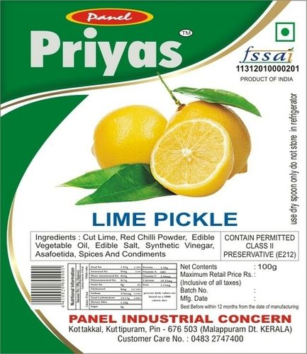 Lime Pickles