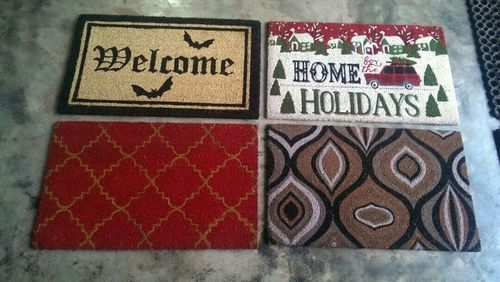 PVC Backed Coir Door Mats