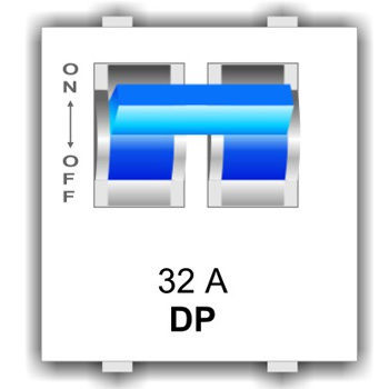 Electrical Double Pole Mcb