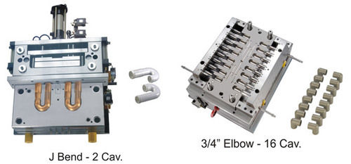3/4" एल्बो मोल्ड्स