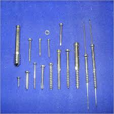 Orthopaedic Screws - Stainless Steel, Customizable Sizes and Specifications, Durable and Economical