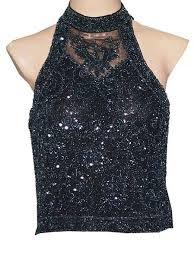 Sequins Halter Top