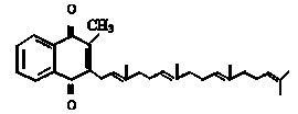 2-Methyl-3-[(2E,6E,10E)-3,7,11,15-tetra methyl hexadeca-2,6,10,14-tetraen-1-yl]-1,4-naphthoquinone