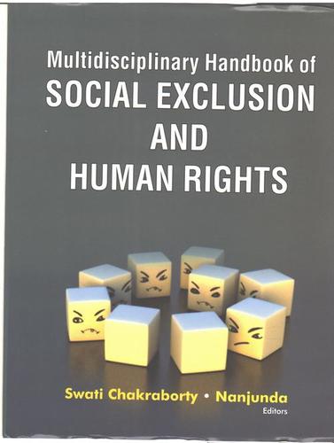 Multidisciplinary Handbook Of Social Exclusion And Human Rights Books