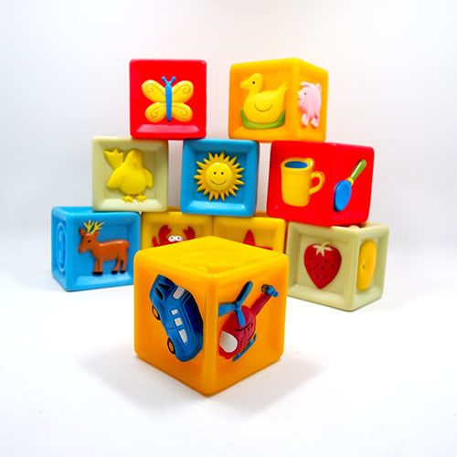 Custom Making Plastic Building Blocks Baby Toy