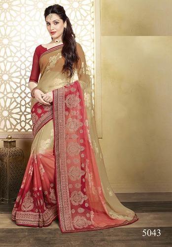 Semi Paithani Saree, 6.3 m (with blouse piece) at Rs 1170 in Pune | ID:  2850795054297