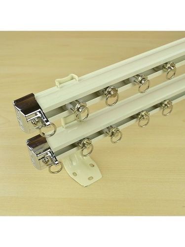 Double Curtain Track Rail