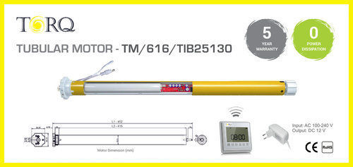 Tubular Motor - TM/616/TIB25130