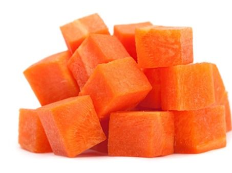 Frozen Cubes Carrot
