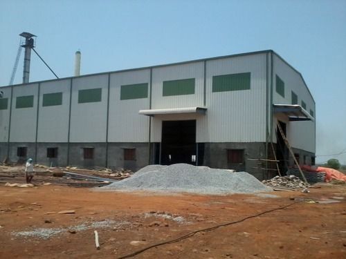 Strong Construction Rice Mill Sheds Building with High Corrosion Resistivity