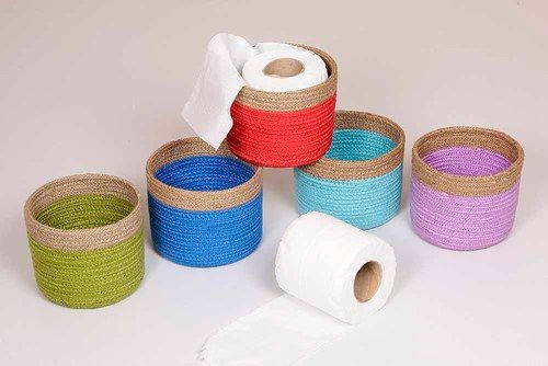 Jute Rope Tissue Holder