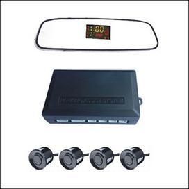 Car Parking Sensor Rearview Mirror Led Display