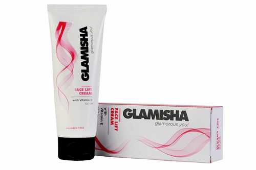  ग्लैमिशा की फेस लिफ्ट क्रीम 100 जीएम विटामिन ई के साथ 