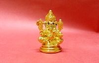 Gold Plated Dp Ganesha