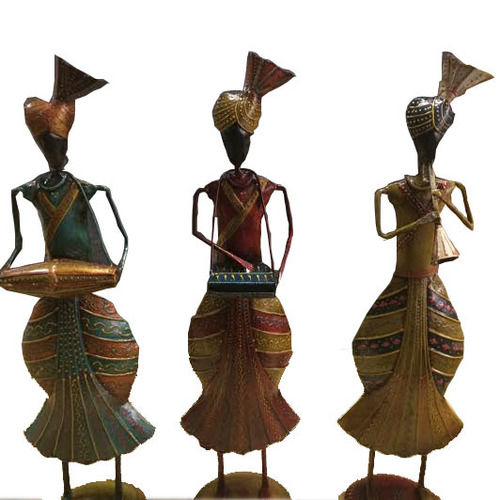 Washable Handcrafted Light Iron Statues